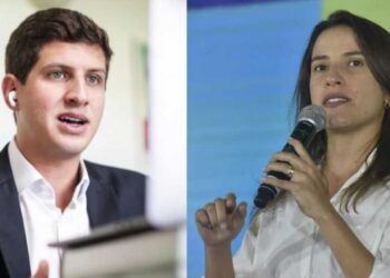 João Campos (PSB) e a governadora Raquel Lyra (PSD)