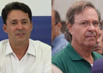 Anderson Ferreira (esq) e Gilson Machado (dir)