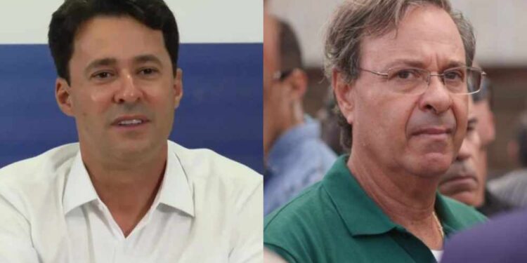 Anderson Ferreira (esq) e Gilson Machado (dir)