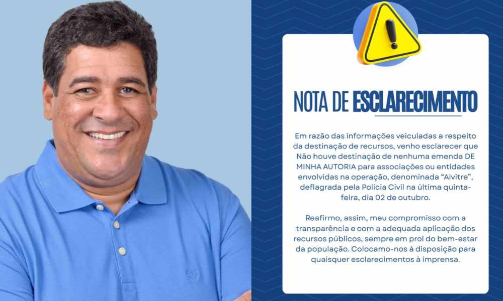 Único que se pronunciou, vereador nega envolvimento na farra das emendas