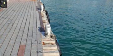 Rampa de acesso no Porto de Noronha apresenta risco