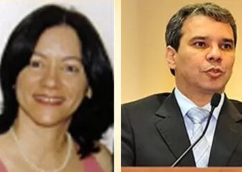A Juíza Solange Salgado e Wellington César Lima