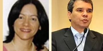 A Juíza Solange Salgado e Wellington César Lima