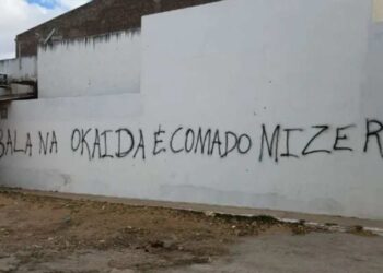 Guerra de facções e pichações alarmam cidade