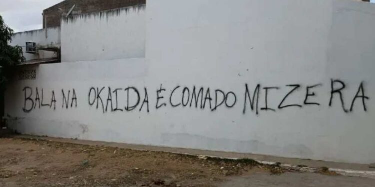 Guerra de facções e pichações alarmam cidade