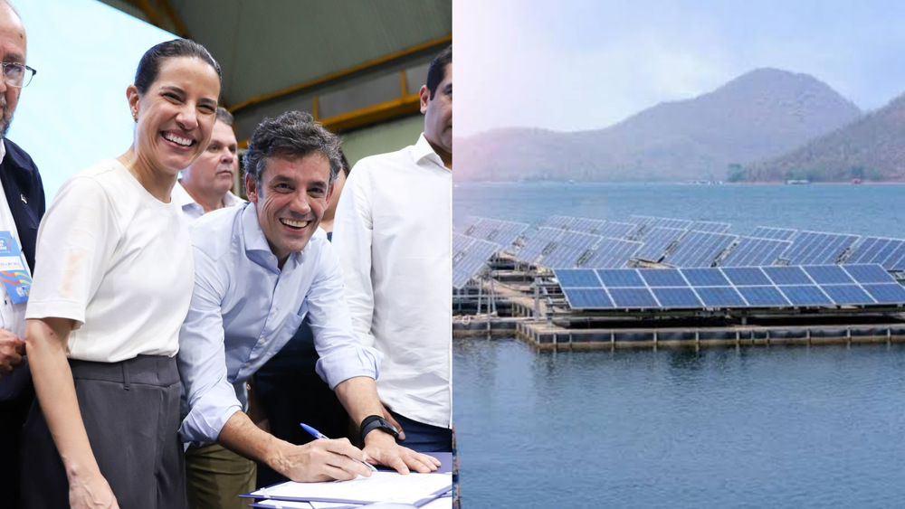 Raquel Lyra e Daniel Coelho em agenda em Noronha