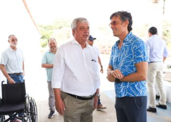 Crédito/Foto: Tarciso Augusto/ GCom
José de Anchieta, Presidente da CPRH e Daniel Coelho, Secretário de Meio Ambiente