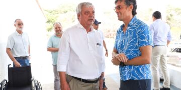 Crédito/Foto: Tarciso Augusto/ GCom
José de Anchieta, Presidente da CPRH e Daniel Coelho, Secretário de Meio Ambiente