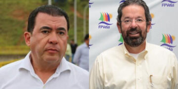 Paulo Perez e Altair Júnior (esq. p/ dir.)