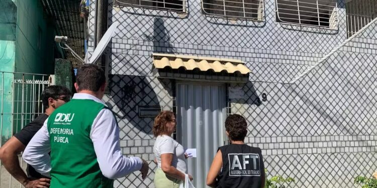 Local onde doméstica foi resgatada em situação análoga à escravidão