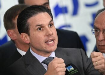 Presidente da Câmara, Hugo Motta (Republicanos-PB)