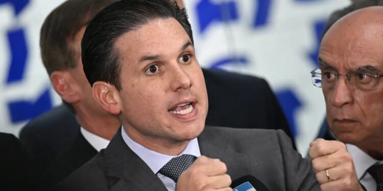 Presidente da Câmara, Hugo Motta (Republicanos-PB)