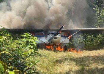 Avião suspeito foi interceptado por caças da FAB