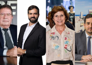 Bruno Veloso, Leonardo Dias, Jô Mazzarolo e Eduardo Loyo (esq. p/ dir.)