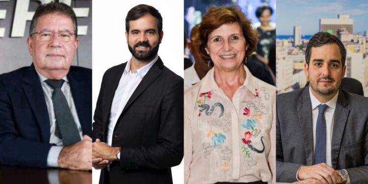 Bruno Veloso, Leonardo Dias, Jô Mazzarolo e Eduardo Loyo (esq. p/ dir.)