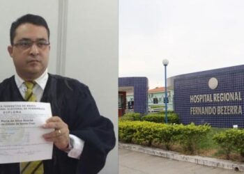 O juiz Carlos Eduardo Mathias se encontra no Hospital Regional de Ouricuri