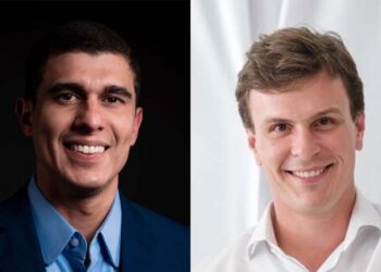 Emanoelton Borges (esq.) e Miguel Coelho