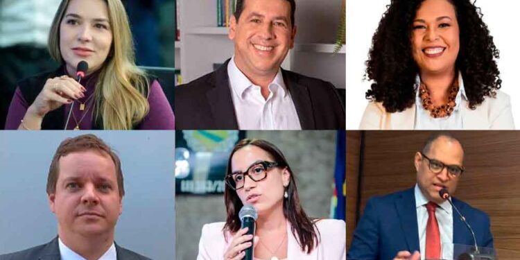 Adriana Caribé, Alexandre Bartilotti, Ana Paula Azevêdo, Carlos Gil e Diana Câmara (da esq. p/ dir.)