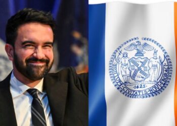 O socialista Zohran Mamdani,