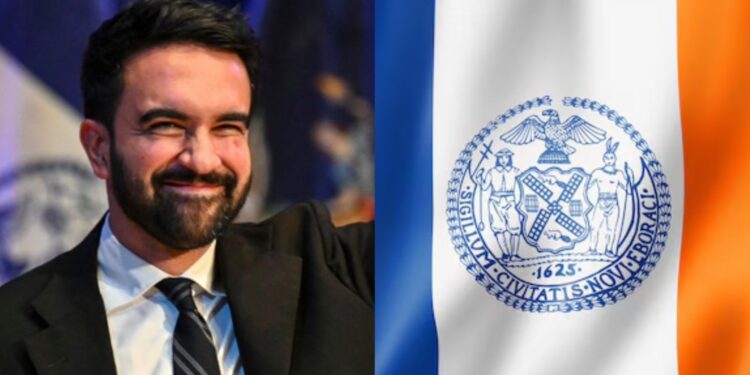 O socialista Zohran Mamdani,