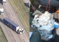 Motorista foi encontrado amarrado ao lado de artefatos, supostamente bombas
