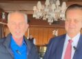 Mario Botion e Gilberto Kassab (PSD)