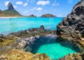 o "Buraco do Galego", piscina natural da Praia do Cachorro, em Fernando de Noronha