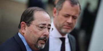 Os advogados Celso Vilardi (esq.) e Paulo Amador da Cunha Bueno