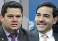 Davi Alcolumbre (União-AP) e Jorge Messias, advogado-geral da União do Brasil