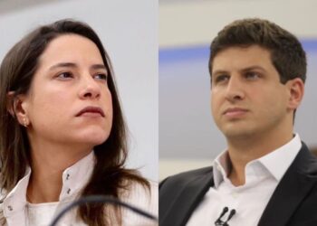 A governadora Raquel Lyra (PSD) e o prefeito João Campos (PSB)