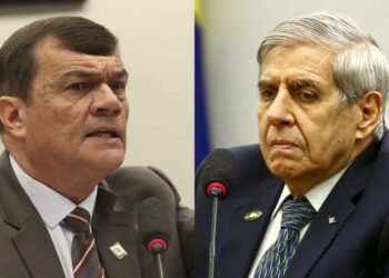 Os generais Paulo Sérgio e Augusto Heleno