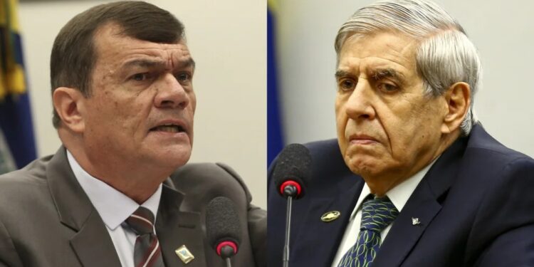 Os generais Paulo Sérgio e Augusto Heleno