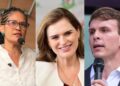 A vereadora Jô Cavalcanti (PSOL), Marília Arraes ex-deputada Federal e o ex-prefeito Miguel Coelho