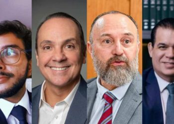 Guilherme Duarte, Luiz Guerra, Melillo Dinis e Luis Gallindo