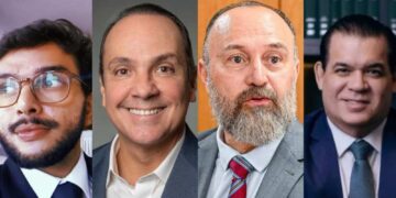 Guilherme Duarte, Luiz Guerra, Melillo Dinis e Luis Gallindo