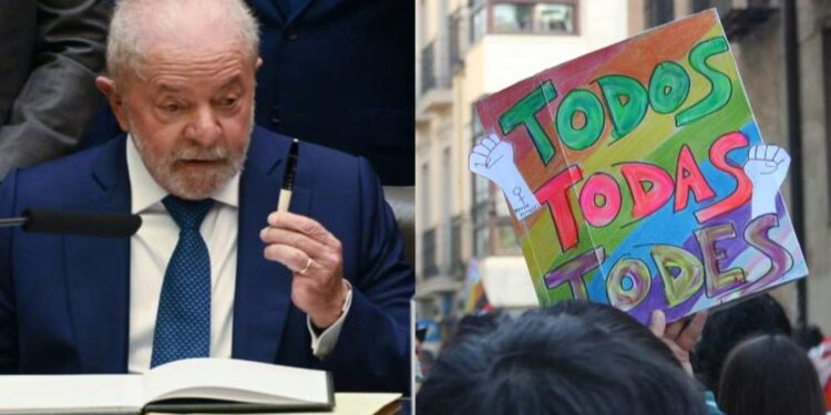 Lula sanciona lei que proíbe uso de linguagem neutra