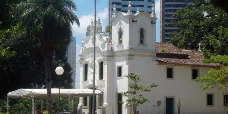 A capela de Nossa Senhora da Conceição das Barreiras