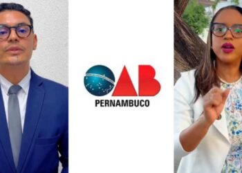 O presidente Wilson Sena Brasil e sua vice Ângela Lima