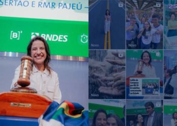 As postagens foram sobre o leilão da concessão da Compesa