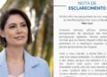 Michelle Bolsonaro rebate críticas dos filhos de Jair Bolsonaro