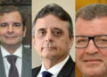 Os desembargadores Eduardo Guilliod, Demócrito Reinaldo e Laiete Jatobá