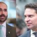 Eduardo Bolsonaro (PL-SP) e Alexandre Ramagem (PL-RJ).