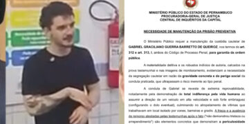 O estudante Gabriel Graciliano foi denunciado pelo MPPE ao Tribunal de Júri