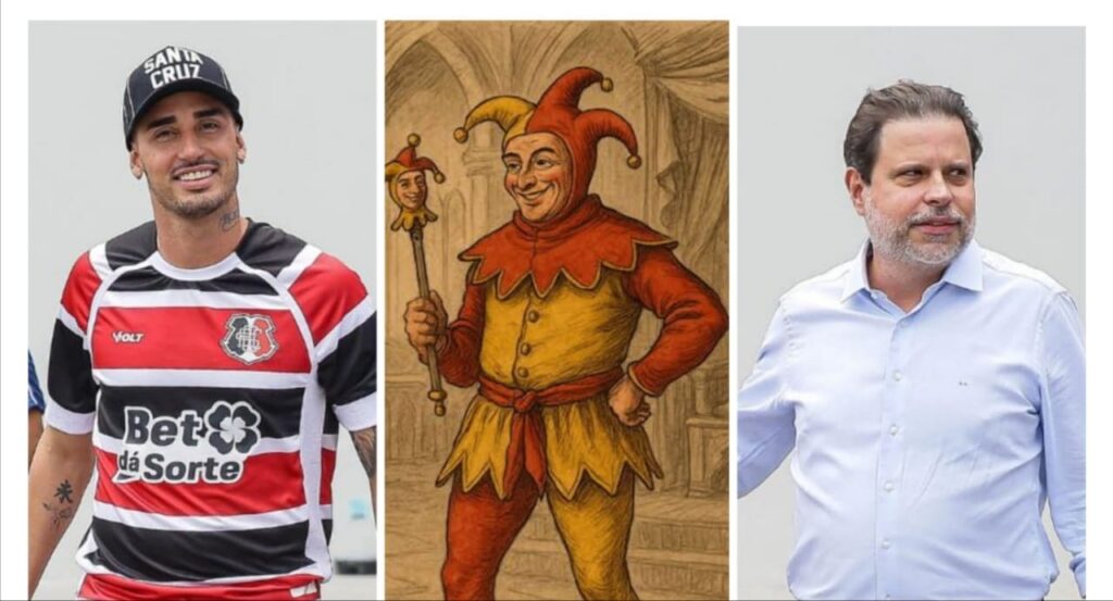 Galhardo diz que presidente do Santa Cruz “fala merda” e detona SAF do clube