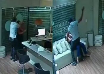 Empresária foi agredida no trabalho por ex-companheiro, no Recife