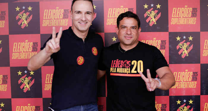 Matheus (presidente) e Kadico (vice) da chapa “Leões pela Mudança”