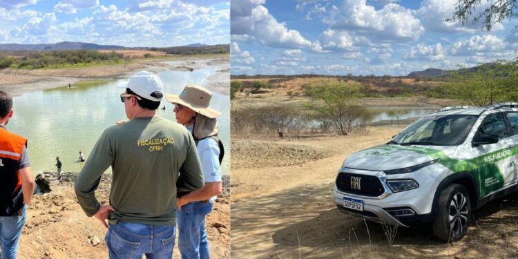 Obra sem licença na Barragem Zé Mariano