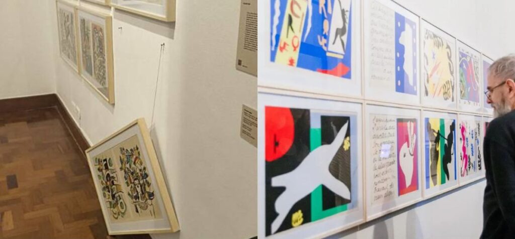 Armados, ladrões invadem biblioteca e levam obras de Matisse e Portinari