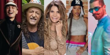 João Gomes, Alceu Valença, Elba Ramalho, Ludmilla e Alok.