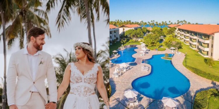 A psiquiatra Augusta Ebraim com o empresário Egori Ebraim